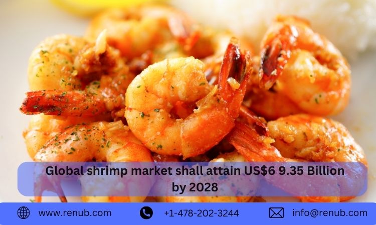 Unveiling the Success Story: How the Global Shrimp Market Soared to a Whopping US.9 Billion by 2028 – Insights from Renub Research