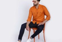 Orange Fashionable Shirts